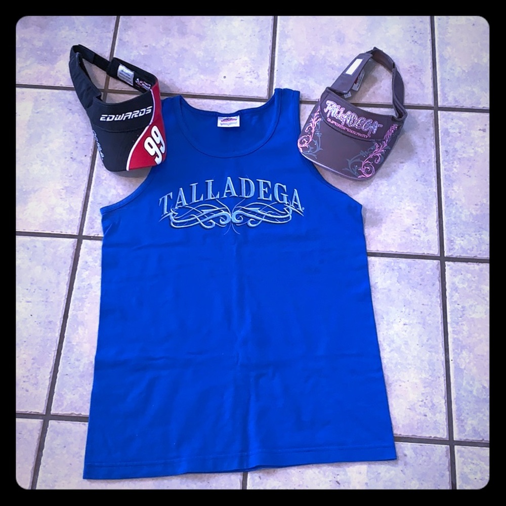 Talladega Shirt and Hats